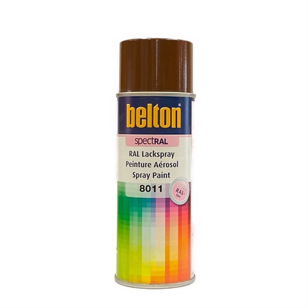 Belton Lackspray Ral 8011 Nötbrun