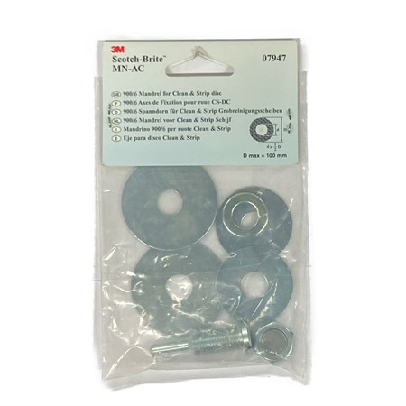 3M 6mm Spindel För Grovrengörare