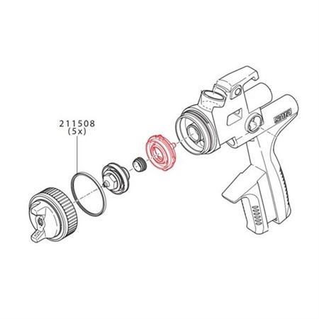 Sata 211508 Tätning Ring 5 St/Fp