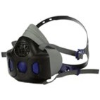 3M Secure Click Halvmask Stl M