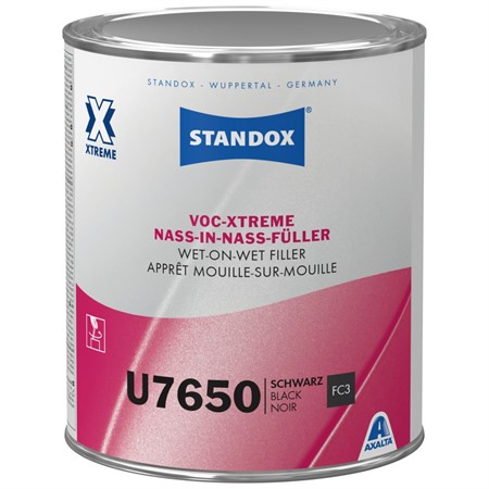 Standox U7650 Voc Xtreme Wet-on-Wet Svart 1L
