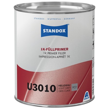Standox U3010 1K Fillprimer Ljusgrå 3,5L
