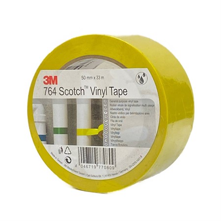 3M 7641 Vinyltejp Gul 50mmx33M