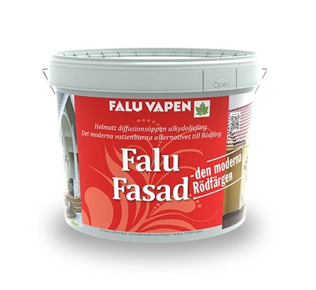 Falu Vapen Fasad röd 4L