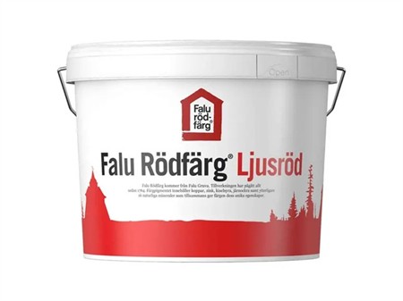 Falu rödfärg ljusröd slamfärg 10L