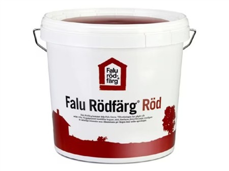 Falu rödfärg röd slamfärg 5L