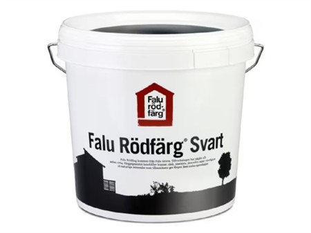 Falu rödfärg svart slamfärg 5L