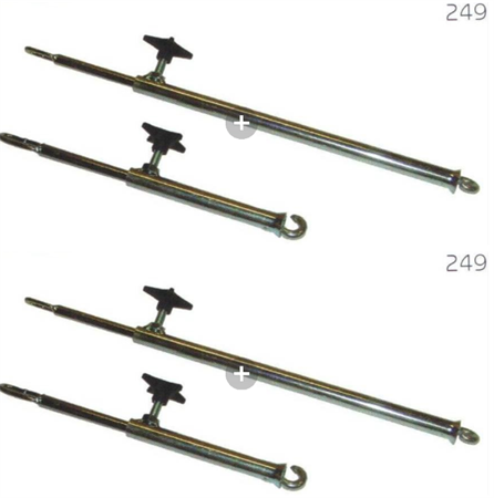 Baklucks/Dörrhållare Set