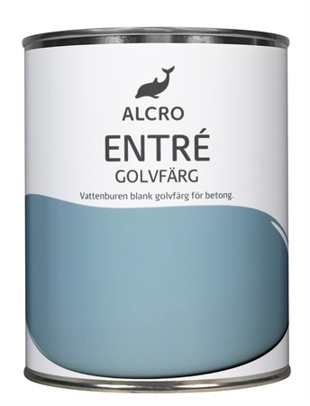 Golvfärg Entré Halvblank Blandad Kulör 0,9L