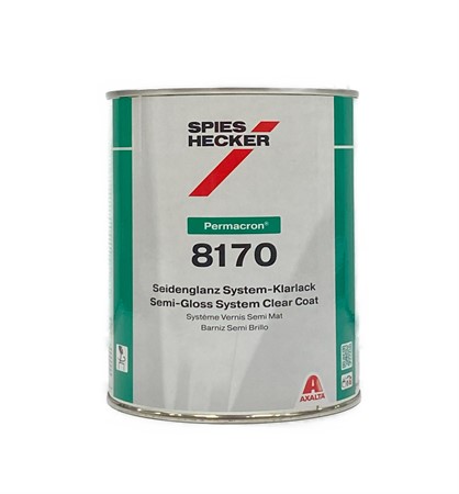 Sh 8170 Permacron Semi-Gloss Klarlack 0,8 L