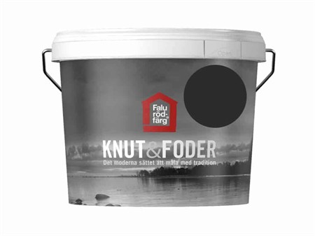 Knut & Foder Svart 3L