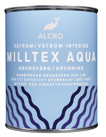 Milltex aqua grundfärg 1L