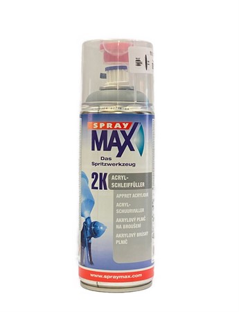Spraymax 2K Slipgrund Akryl Grå 400ml