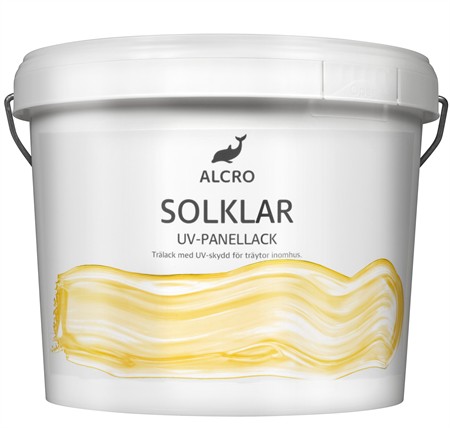 Panellack Solklar UV HalvmattTransparant 2,7L