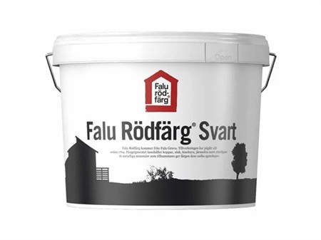Falu rödfärg svart slamfärg 10L