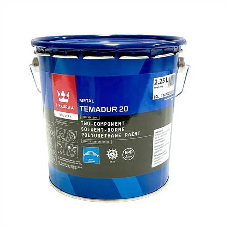 Temadur 20 Blandad Kulör 2,55L