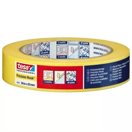 Tesa Mask Tape 4334 Prec In 50m X 50mm