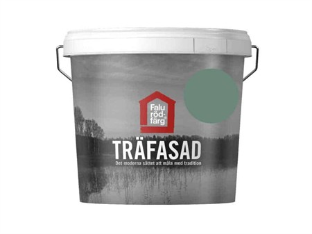 Träfasad Grön Falu Rödfärg 1L
