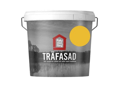 Träfasad Ockra Falu Rödfärg 5L